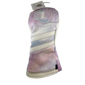 CMC Galaxy Pink/Purple/White Womens Golf Driver Club Cover NEW